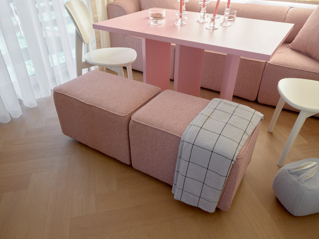 Кварцевый паркет Quartz Parquet Английская Ёлка Дуб Медовый Раф 33-463 5/0,6 мм